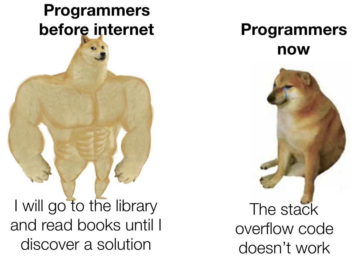 *Laughs in boomer* | programmer-memes, code-memes, programmers-memes, stack-memes, stack overflow-memes, program-memes, internet-memes, overflow-memes | ProgrammerHumor.io