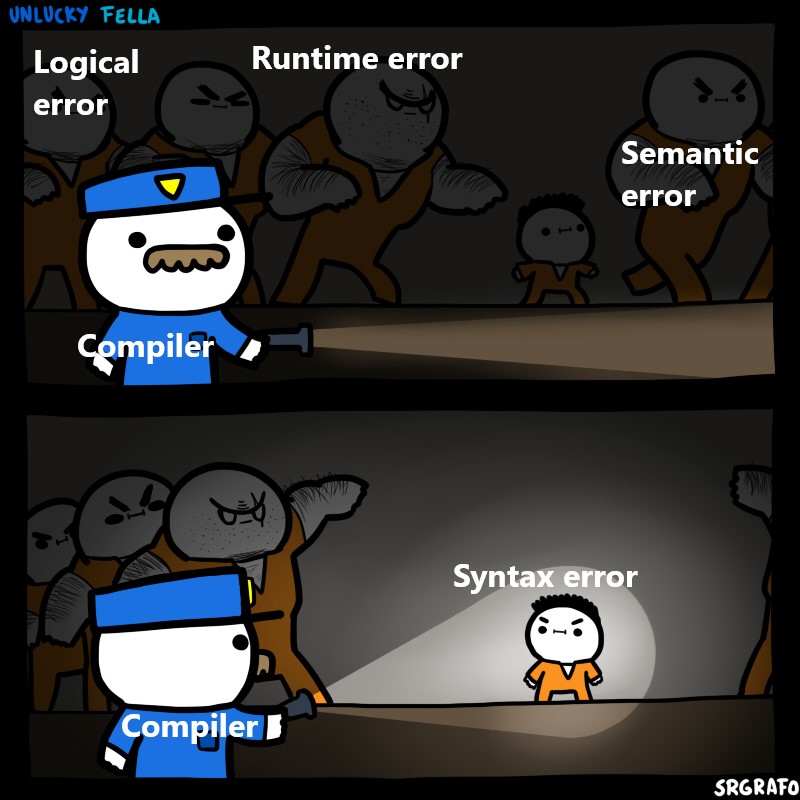 It's not like I can handle that one very efficiently either | error-memes | ProgrammerHumor.io