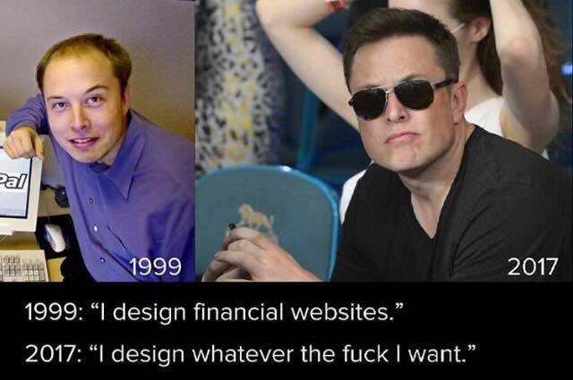 Elon's humble roots | web-memes, design-memes, website-memes | ProgrammerHumor.io