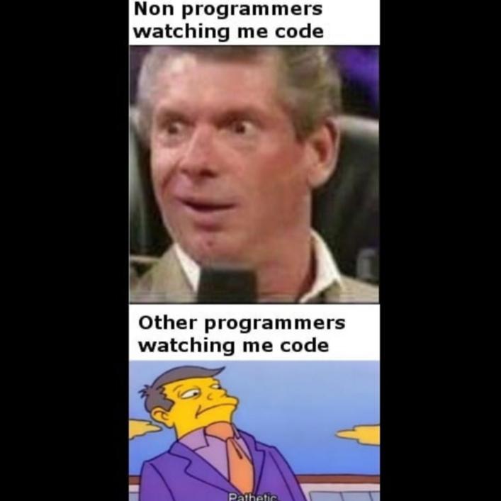 Pretty much. | programmer-memes, code-memes, programmers-memes, program-memes | ProgrammerHumor.io