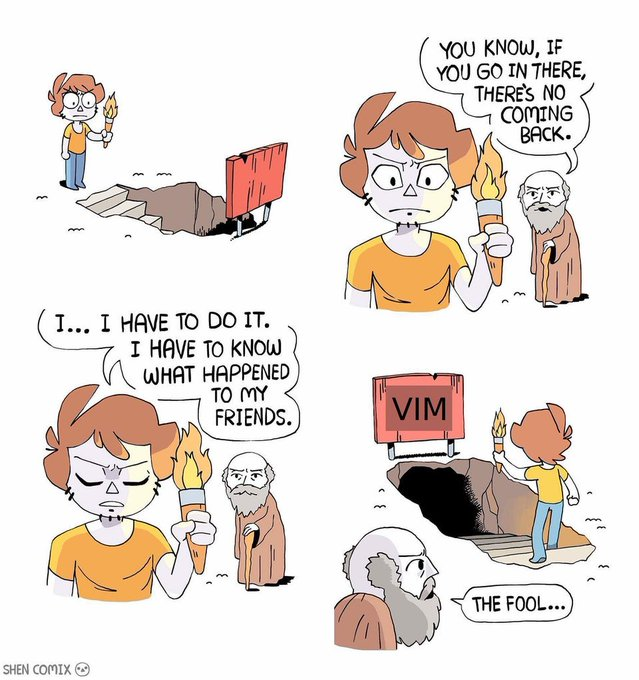 VIM | vim-memes | ProgrammerHumor.io