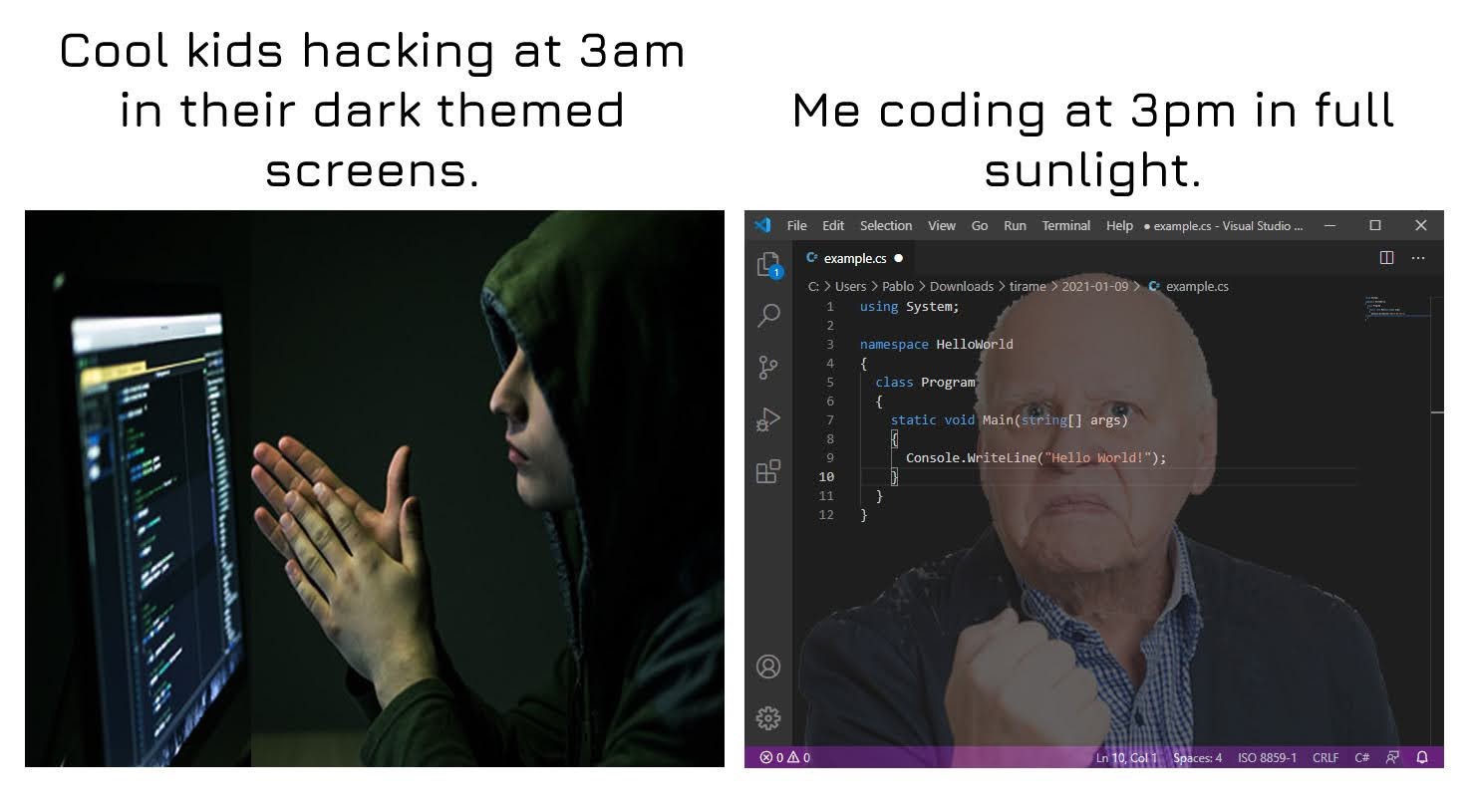 Just trying to keep up with the times | coding-memes, hacking-memes, try-memes | ProgrammerHumor.io