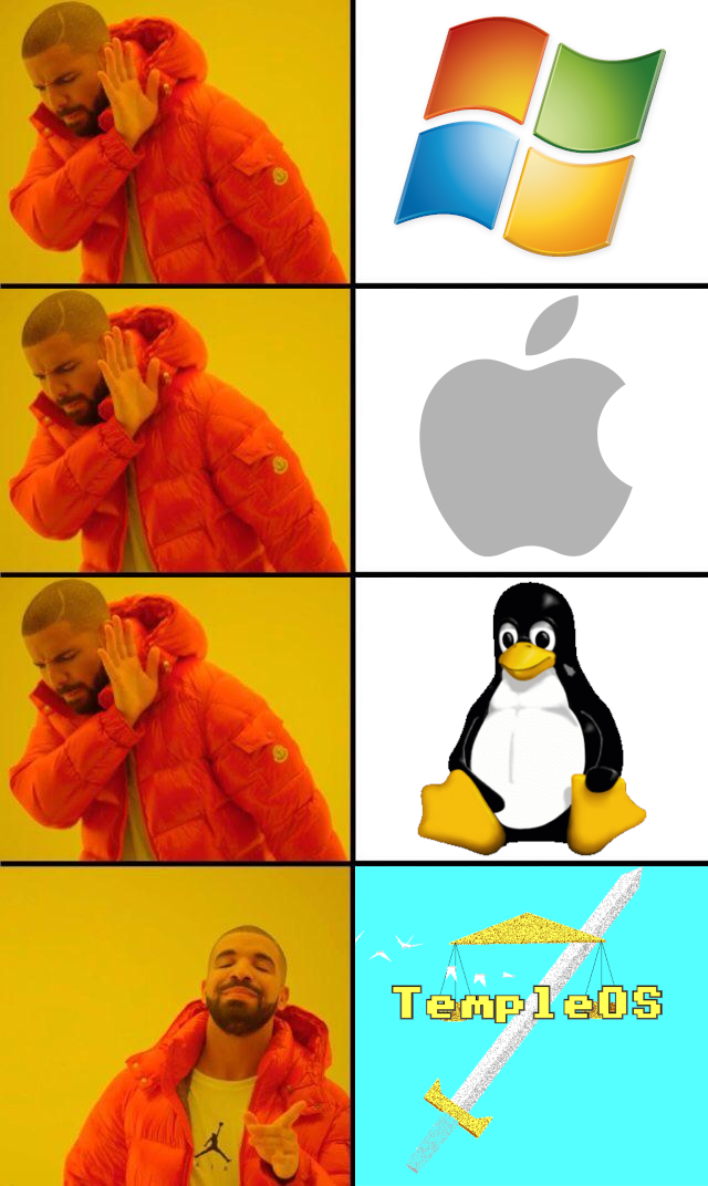 The programmer's choice of operating system | programmer-memes, program-memes | ProgrammerHumor.io