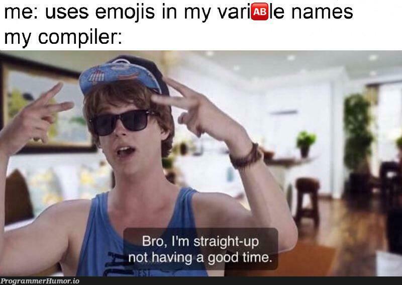 compiler angry as fuk | compiler-memes | ProgrammerHumor.io