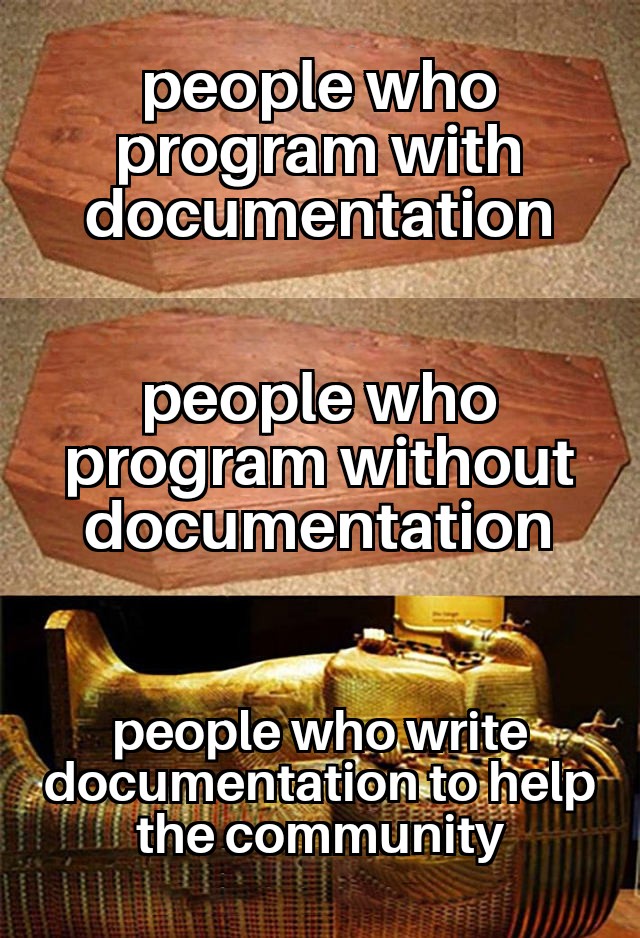 This people deserve a temple | program-memes, documentation-memes | ProgrammerHumor.io