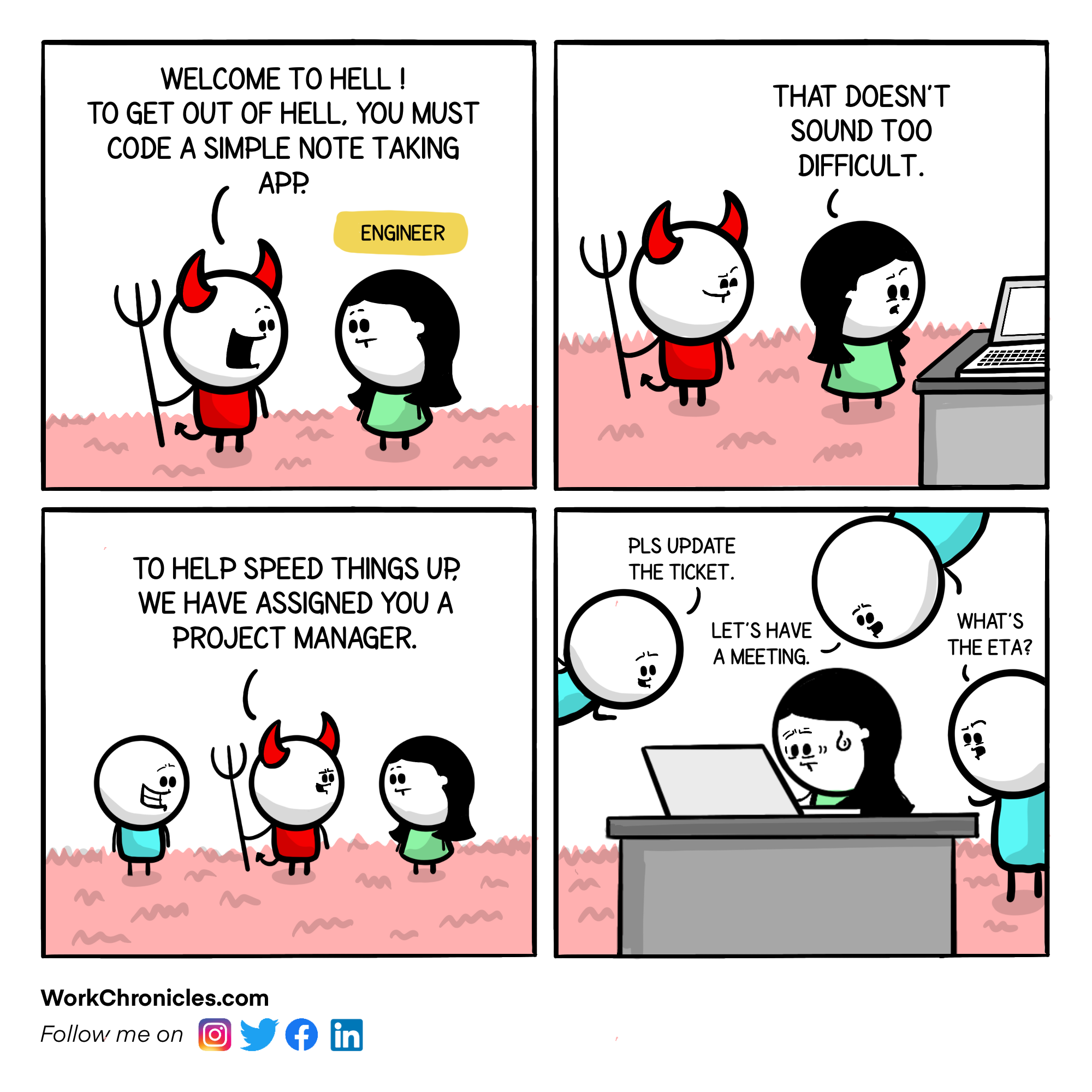 Interruption Hell | code-memes, date-memes, manager-memes | ProgrammerHumor.io