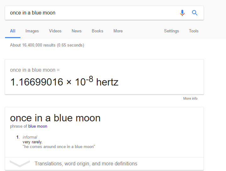 Once in a blue moon | image-memes, ide-memes | ProgrammerHumor.io