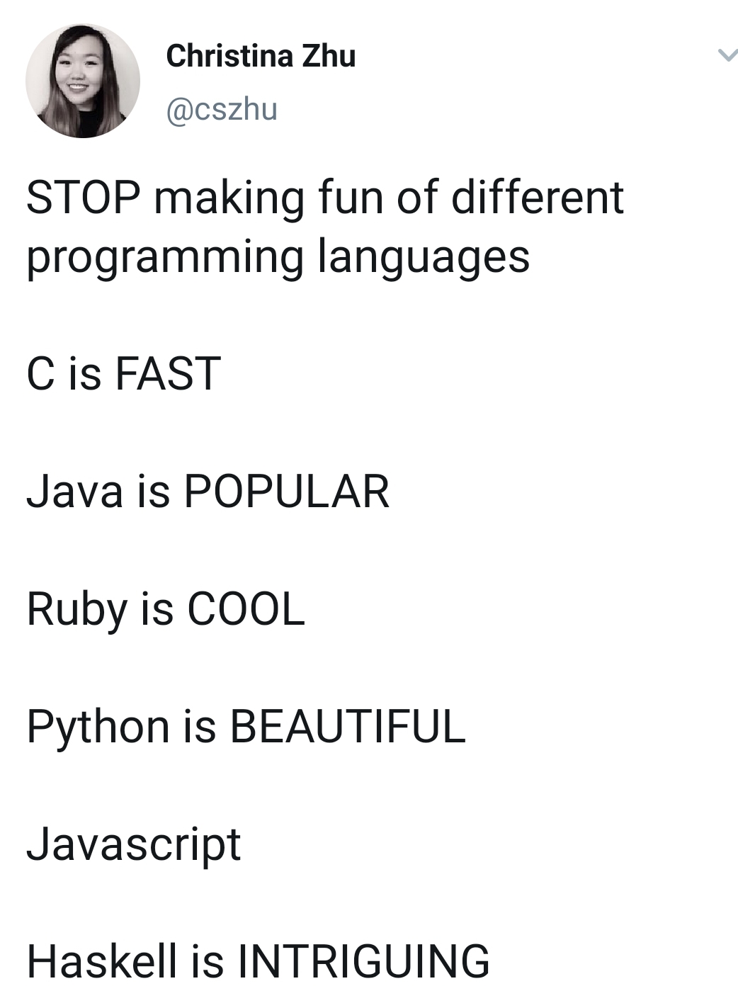 JavaScript is ........, yeah.... IGHT ima head out | programming-memes, javascript-memes, java-memes, python-memes, program-memes, haskell-memes, ruby-memes, lan-memes, language-memes | ProgrammerHumor.io