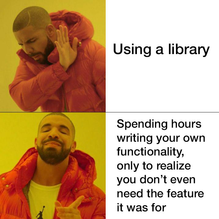 Using libraries | function-memes, IT-memes | ProgrammerHumor.io