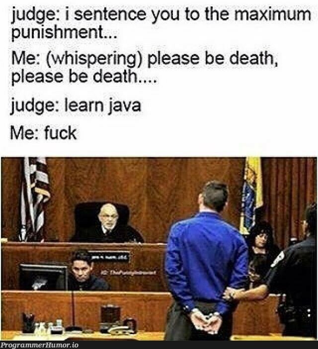 WHEN YOU HAVE NO CHOICE 🙄 | java-memes | ProgrammerHumor.io