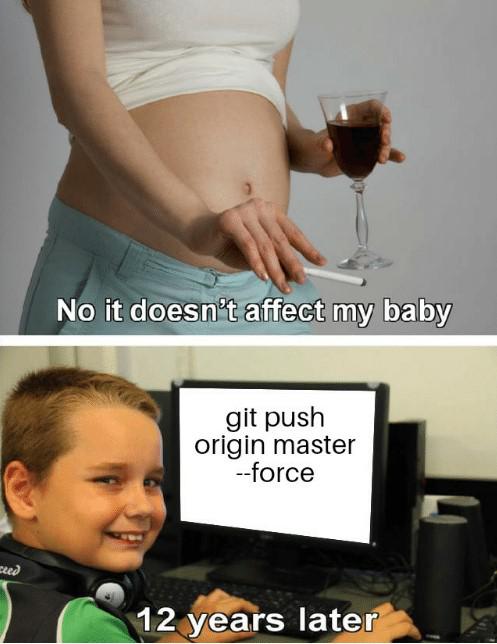 In a nutshell | git-memes, shell-memes | ProgrammerHumor.io