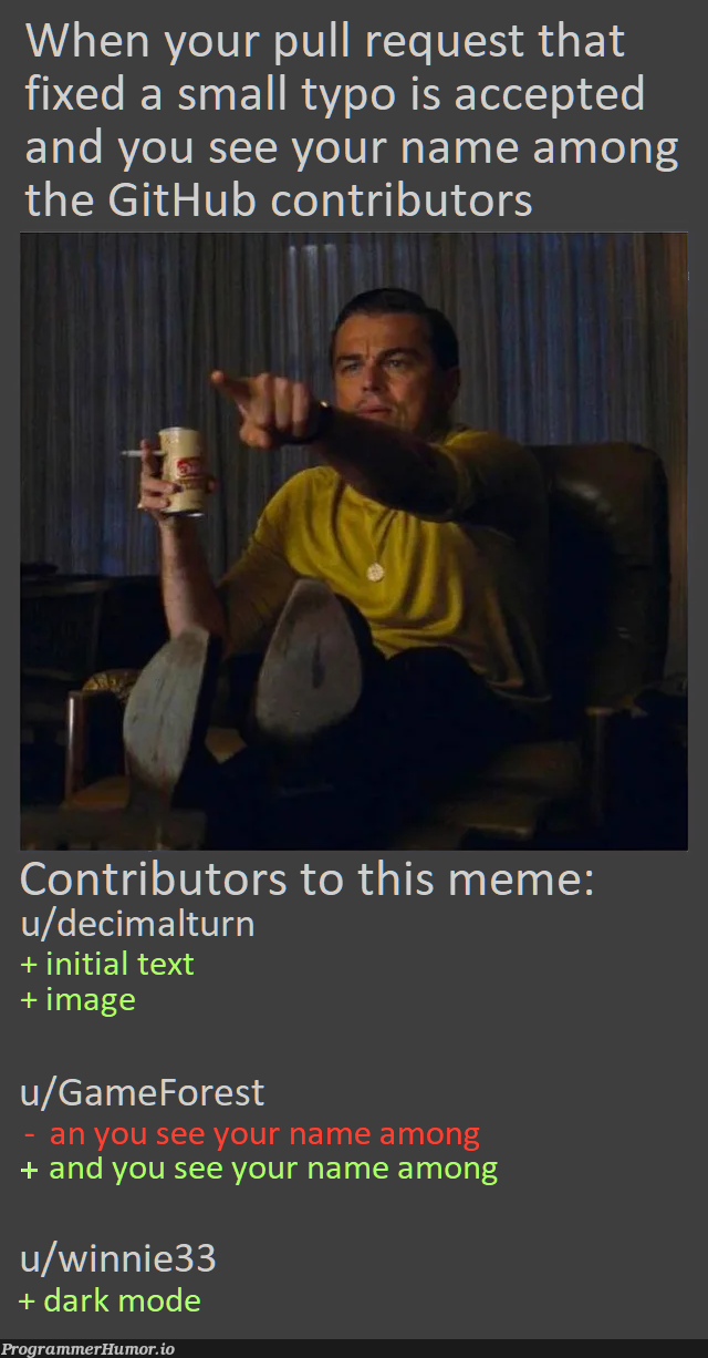 Forking a meme to add your own features | git-memes, github-memes, image-memes, rest-memes, fix-memes, fork-memes, feature-memes | ProgrammerHumor.io