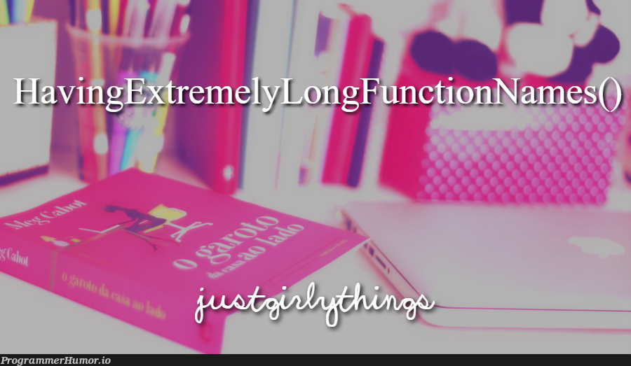 JustProgrammerThings.display(); | programmer-memes, program-memes | ProgrammerHumor.io