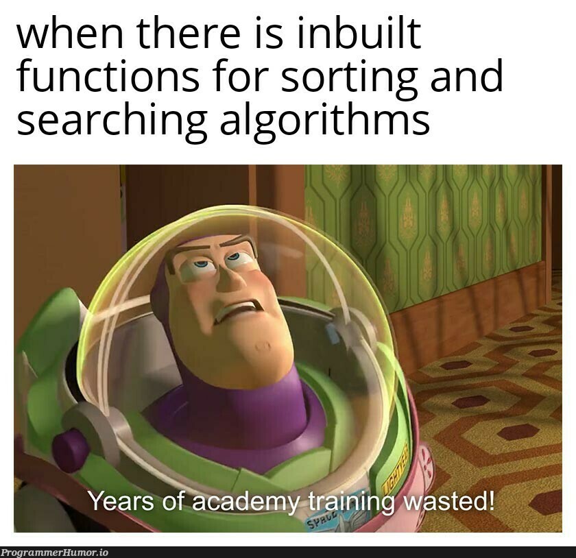 Why.... | algorithm-memes, function-memes, sorting-memes, search-memes, algorithms-memes | ProgrammerHumor.io