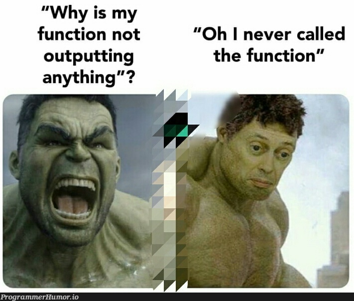 Some situations be like... | function-memes | ProgrammerHumor.io