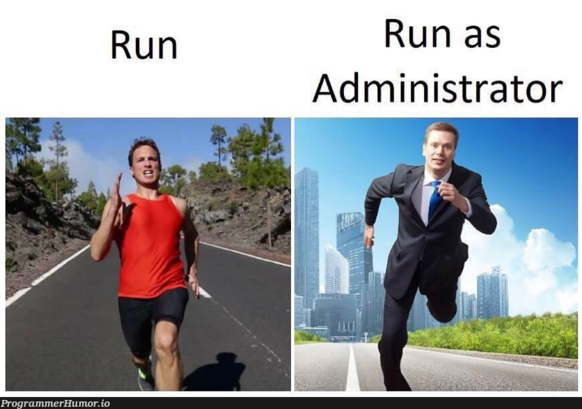 Admin is gentleman | ProgrammerHumor.io