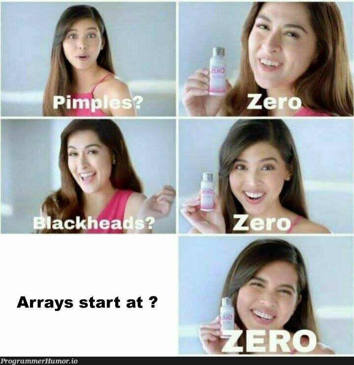 It's been quite some time since a useful PSA | array-memes, arrays-memes | ProgrammerHumor.io