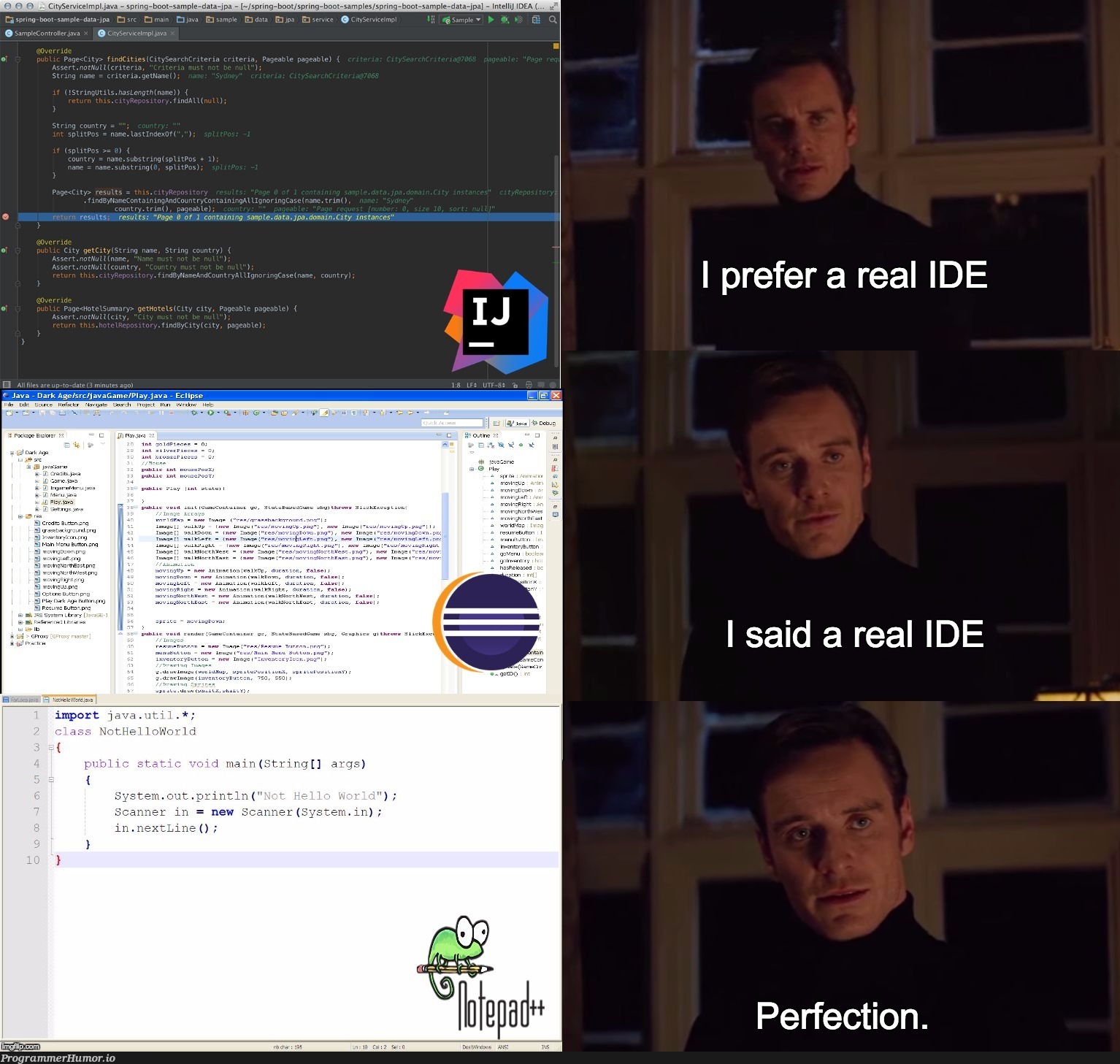 The real IDE | ide-memes | ProgrammerHumor.io