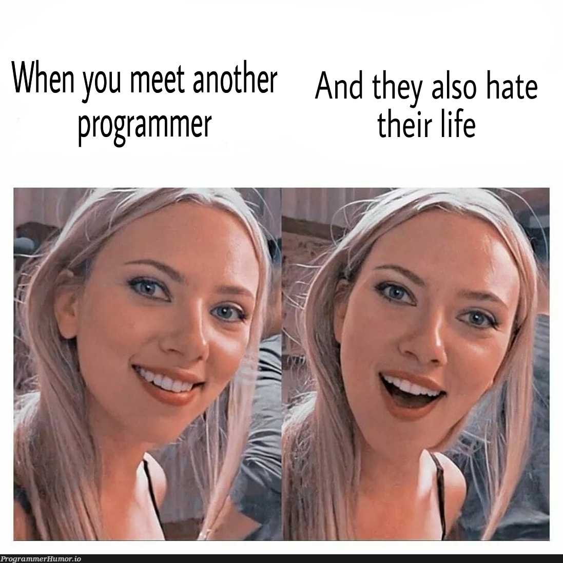 Programmer == Programmer | programmer-memes, program-memes | ProgrammerHumor.io