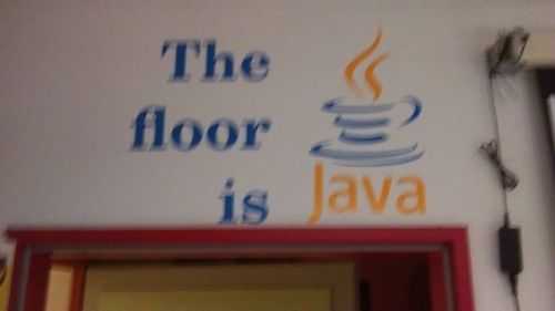 the floor is... | ProgrammerHumor.io