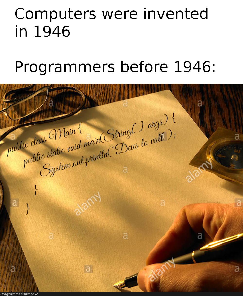 Programmers before computers were invented | programmer-memes, computer-memes, program-memes | ProgrammerHumor.io