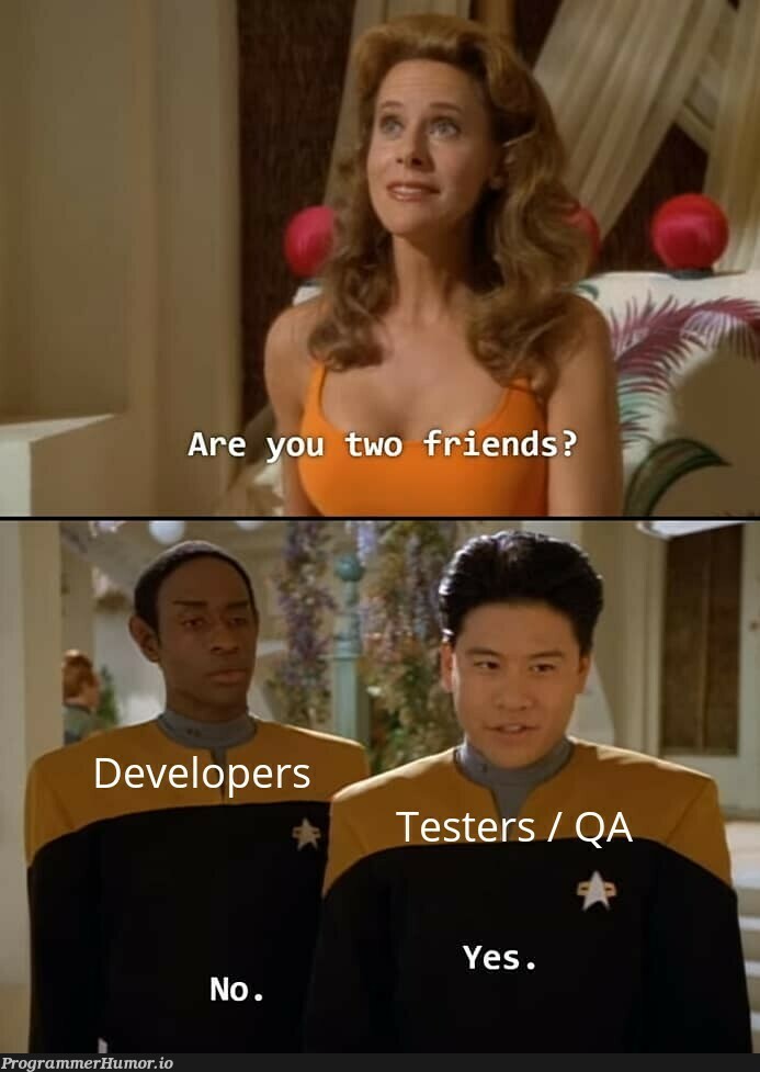 Frenemies? | ProgrammerHumor.io