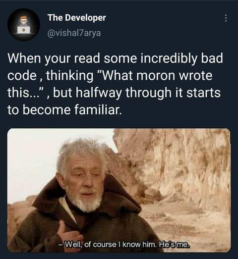 Oh dear! | developer-memes, code-memes, bad code-memes, IT-memes | ProgrammerHumor.io