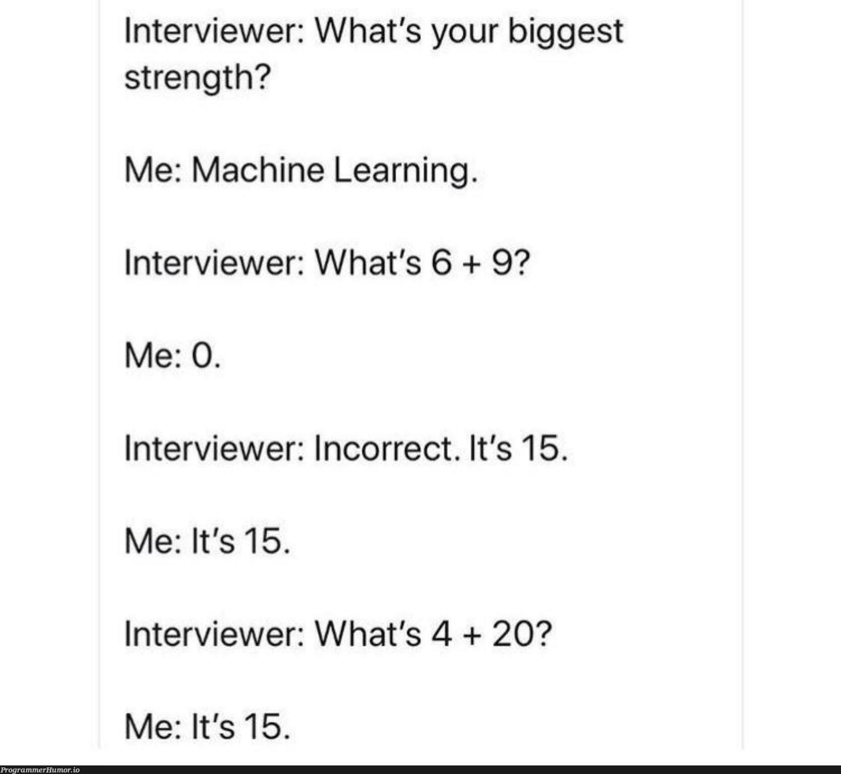 Who said programming machine learning is difficult? | programming-memes, machine learning-memes, program-memes, machine-memes, mac-memes, interview-memes | ProgrammerHumor.io