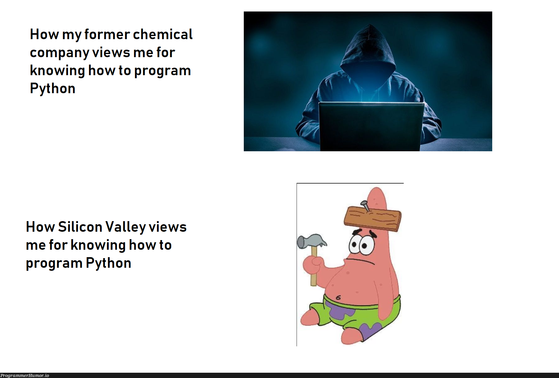 Knowing Python | python-memes, program-memes | ProgrammerHumor.io