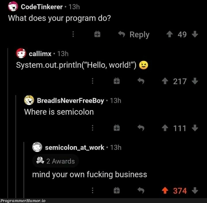 That's what StackOverflow does with people... | code-memes, stackoverflow-memes, stack-memes, program-memes, overflow-memes, rds-memes, semicolon-memes | ProgrammerHumor.io