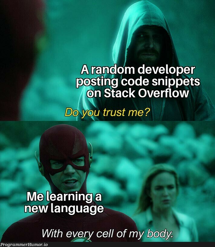 That do happen a lot | developer-memes, code-memes, stack-memes, stack overflow-memes, random-memes, overflow-memes, language-memes, rust-memes | ProgrammerHumor.io