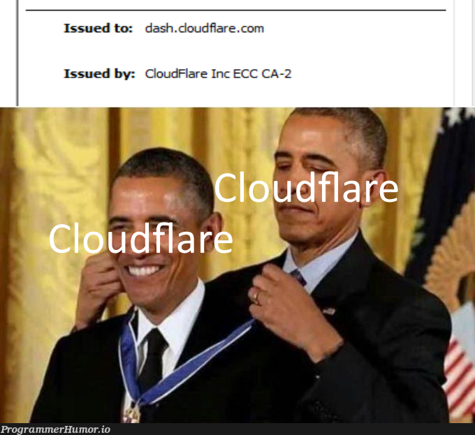 Cloudflare_irl | cloud-memes | ProgrammerHumor.io