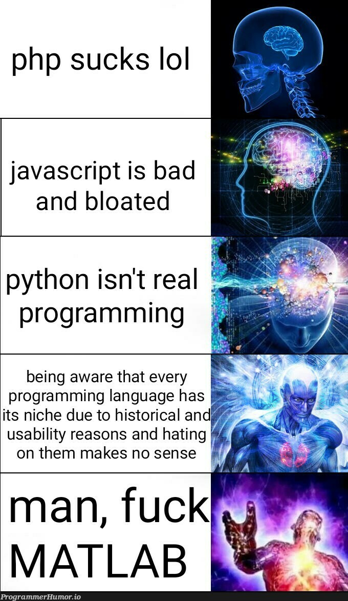 Have you ascended yet? | programming-memes, javascript-memes, php-memes, java-memes, python-memes, program-memes, matlab-memes, language-memes, programming language-memes | ProgrammerHumor.io