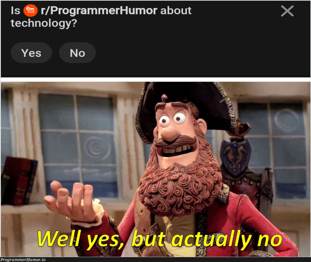 Yesn't. | programmer-memes, tech-memes, technology-memes, program-memes | ProgrammerHumor.io