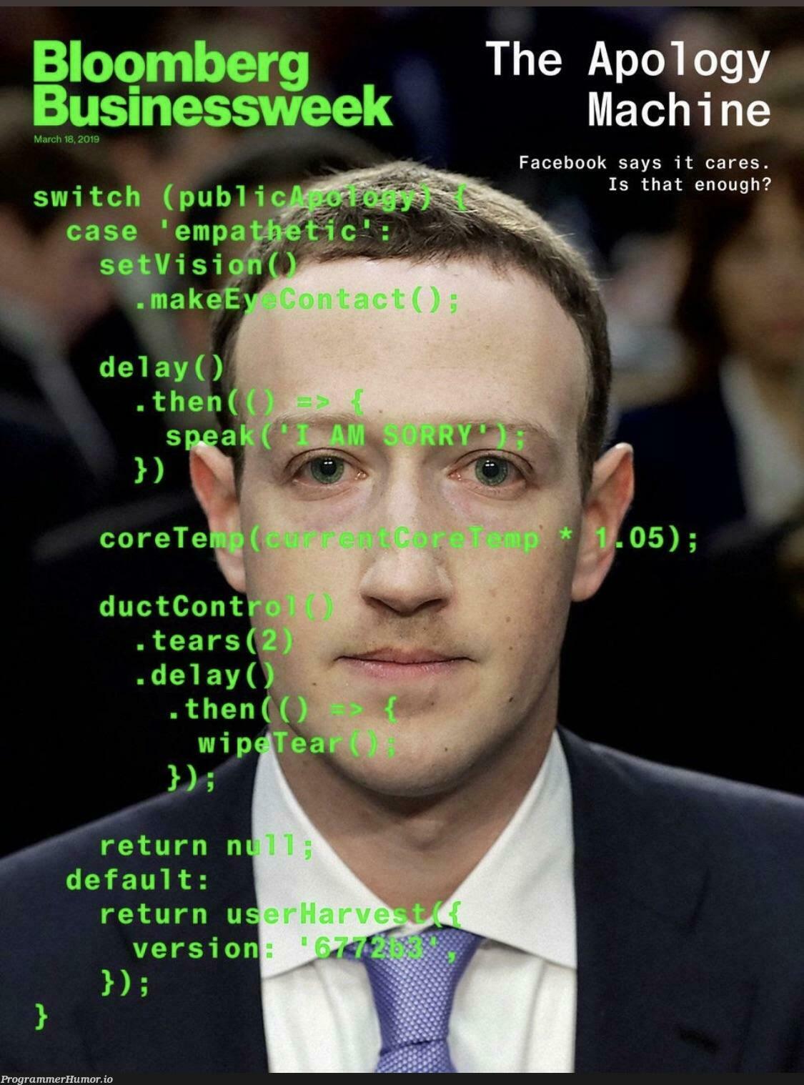 « The new Bloomberg cover is a work of art » | machine-memes, facebook-memes, IT-memes, mac-memes | ProgrammerHumor.io