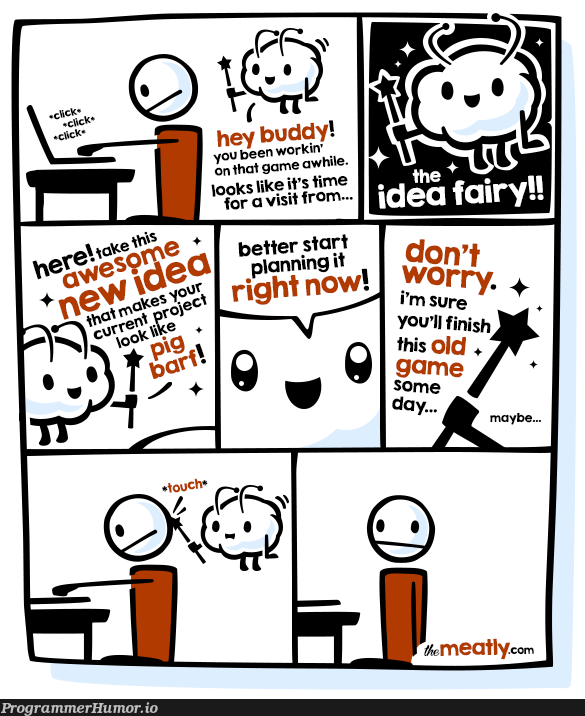 The Idea Fairy | IT-memes, idea-memes, ide-memes | ProgrammerHumor.io