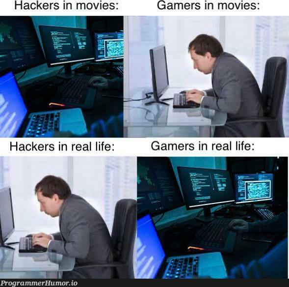 Cybersecurity.. not what I thought it was. | hacker-memes, security-memes, IT-memes | ProgrammerHumor.io