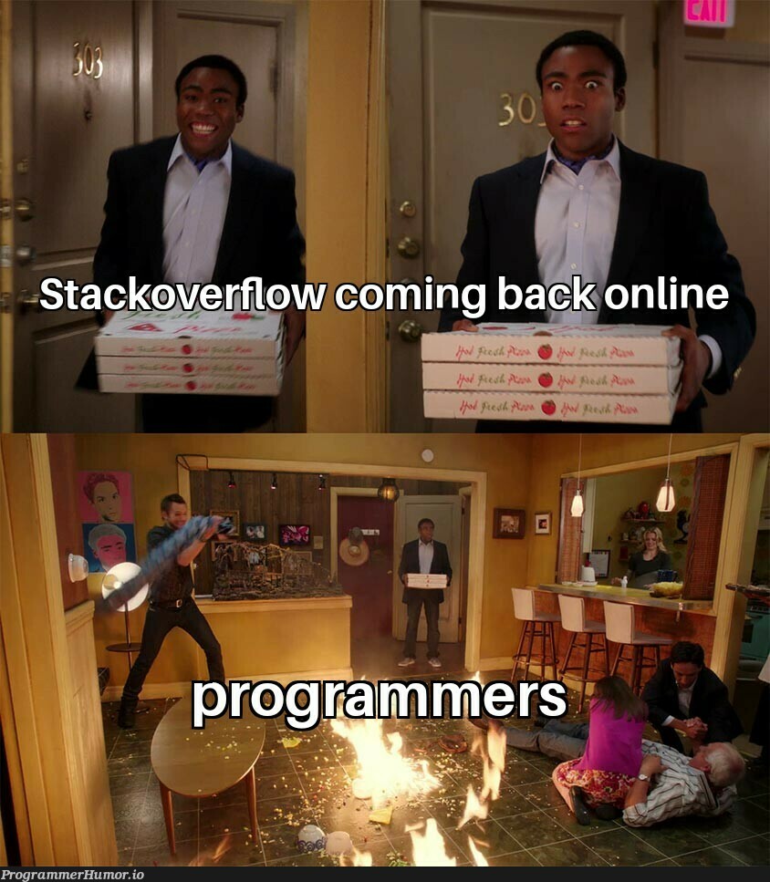 Welcome to the apocalypse | ProgrammerHumor.io