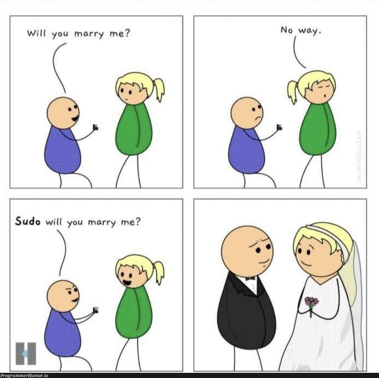 Will you marry me? | ProgrammerHumor.io