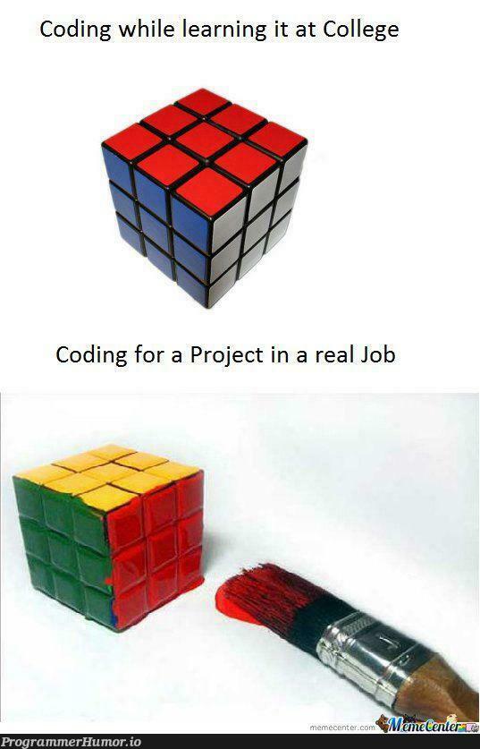 When you’re coding for a project! | coding-memes, IT-memes | ProgrammerHumor.io