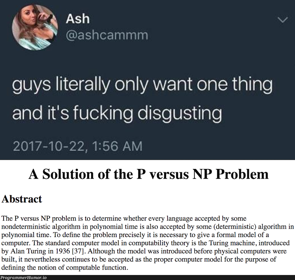 Guys are disgusting | computer-memes, machine-memes, algorithm-memes, function-memes, IT-memes, mac-memes, language-memes | ProgrammerHumor.io