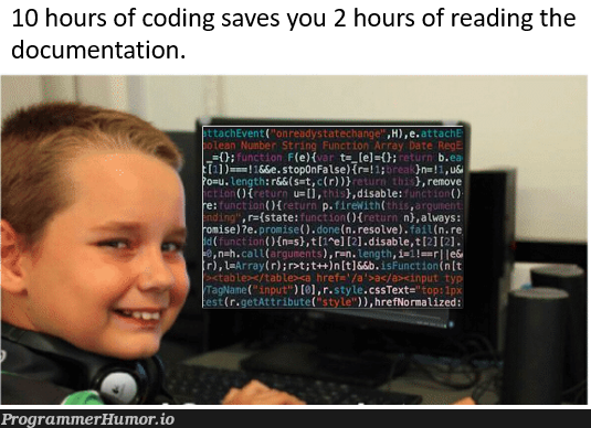 We all did it at a point | coding-memes, IT-memes, documentation-memes | ProgrammerHumor.io