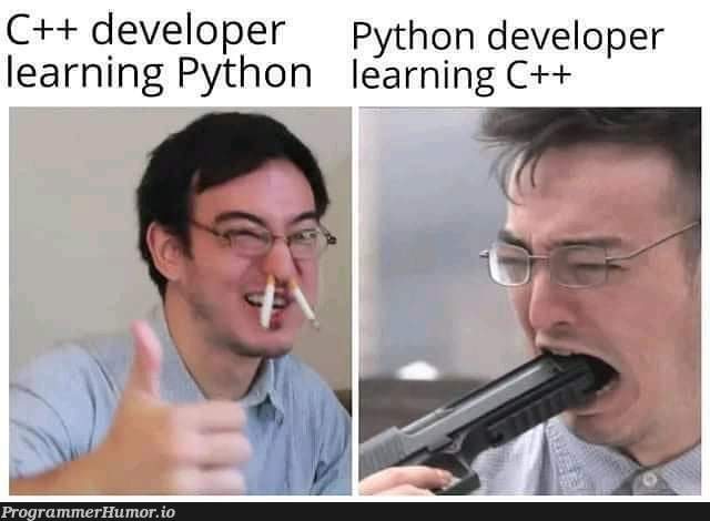 （〜^∇^)〜 | developer-memes, python-memes, c++-memes | ProgrammerHumor.io