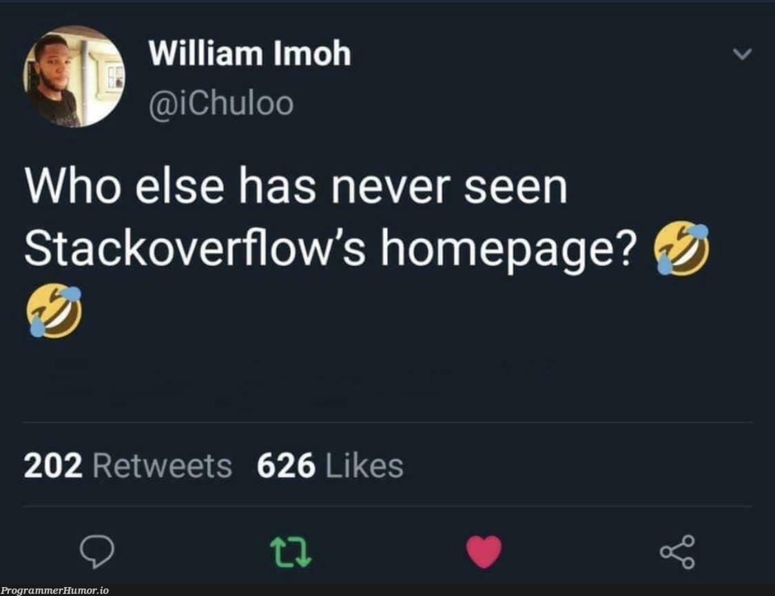 I will be 1st in line😂 | stackoverflow-memes, stack-memes, overflow-memes, retweet-memes | ProgrammerHumor.io