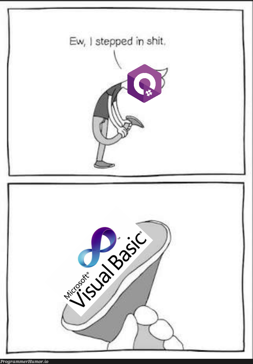 C# vs Visual Basic | c#-memes | ProgrammerHumor.io