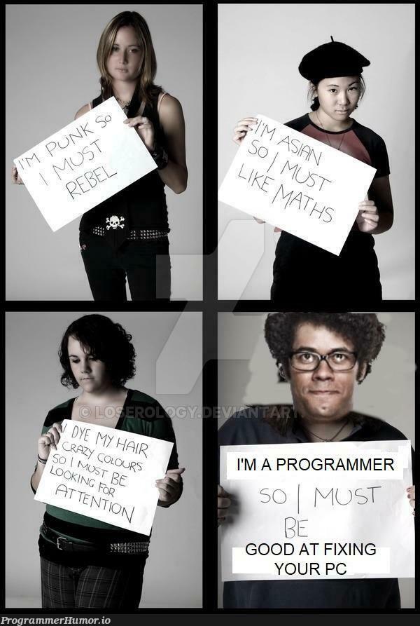 Stop 👏 these 👏stereotypes 👏 against 👏programmers, 1 like = 1 prayer | programmer-memes, program-memes, fix-memes | ProgrammerHumor.io