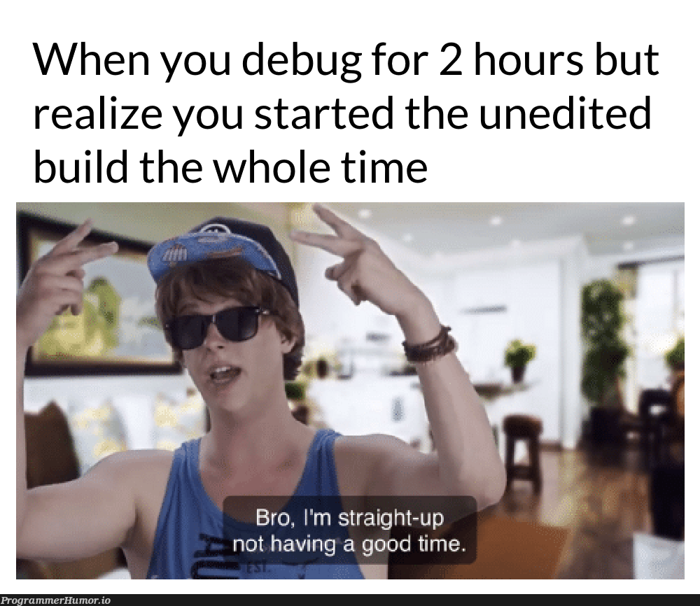 It hurts... | bug-memes, debug-memes, IT-memes | ProgrammerHumor.io