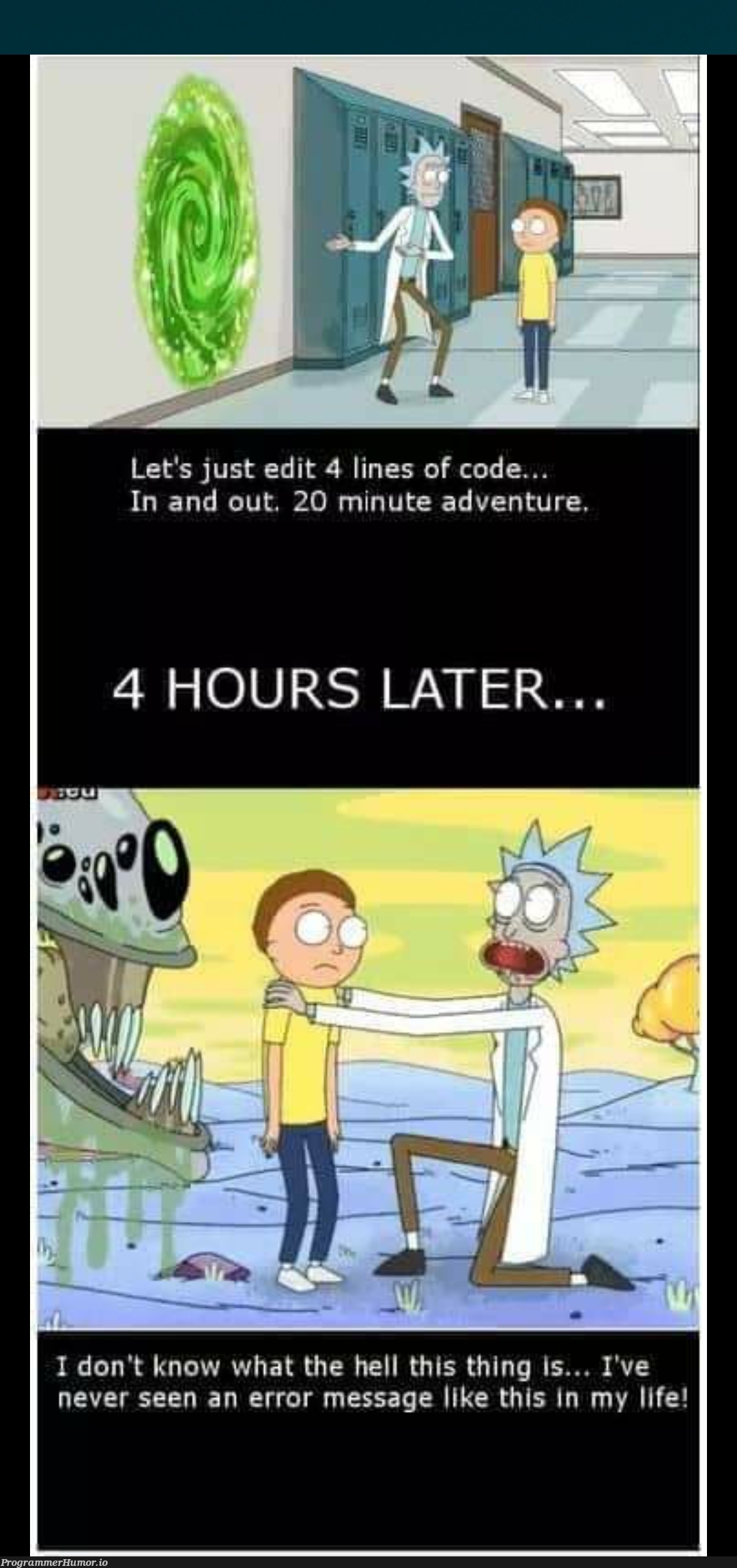 I'll fix it at night | code-memes, lines of code-memes, error-memes, fix-memes, IT-memes | ProgrammerHumor.io