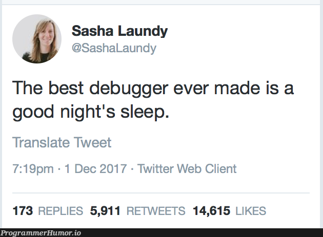 So true it hurts | web-memes, bug-memes, debug-memes, cli-memes, IT-memes, debugger-memes, twitter-memes, retweet-memes | ProgrammerHumor.io