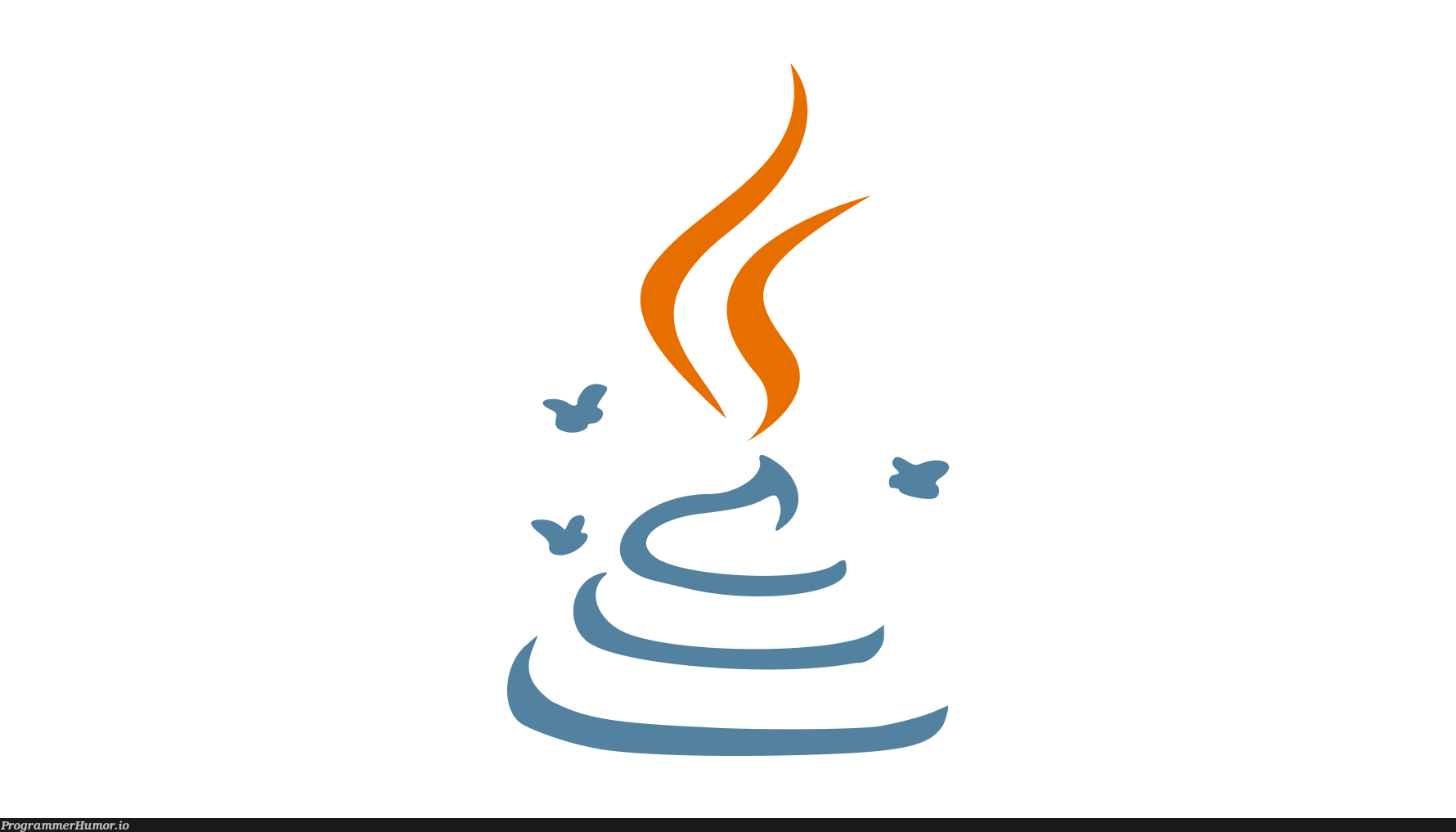 Java's logo fixed | java-memes, fix-memes | ProgrammerHumor.io